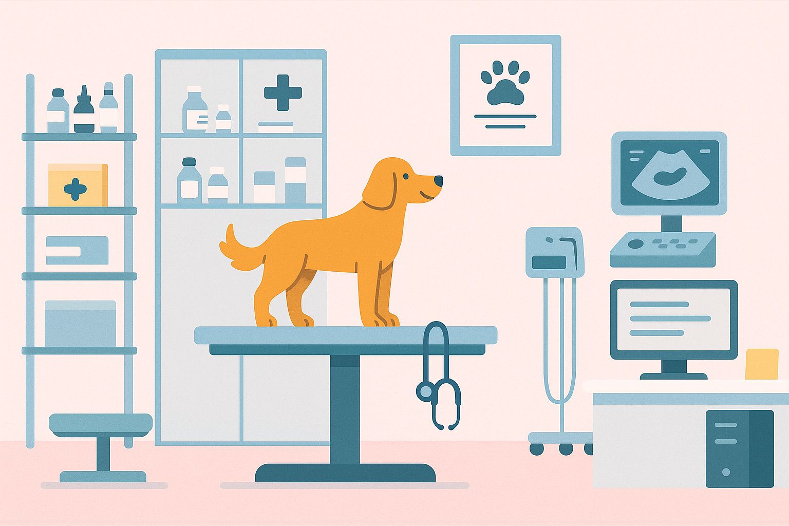 Essential veterinary clinic equipment and infrastructure